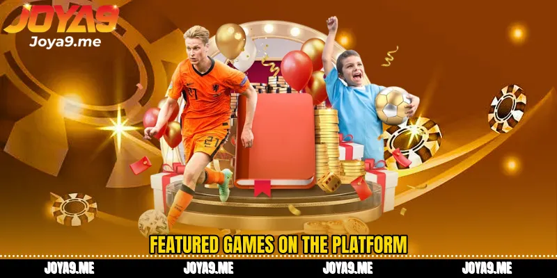 Featured games on the platform