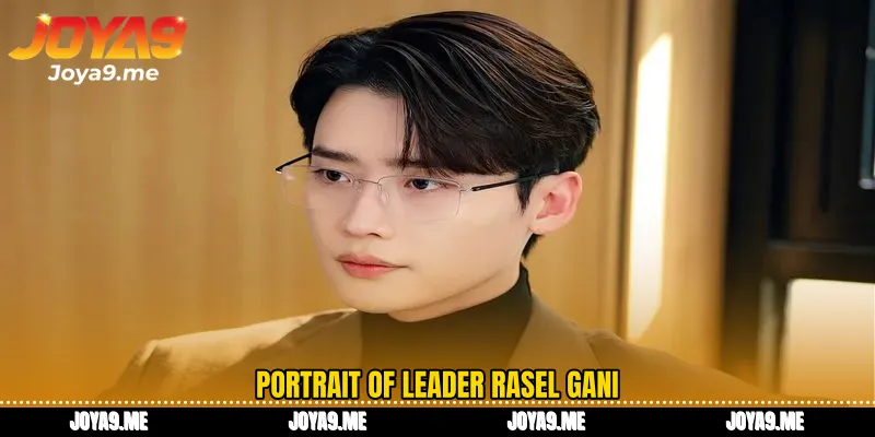 Portrait of leader Rasel Gani